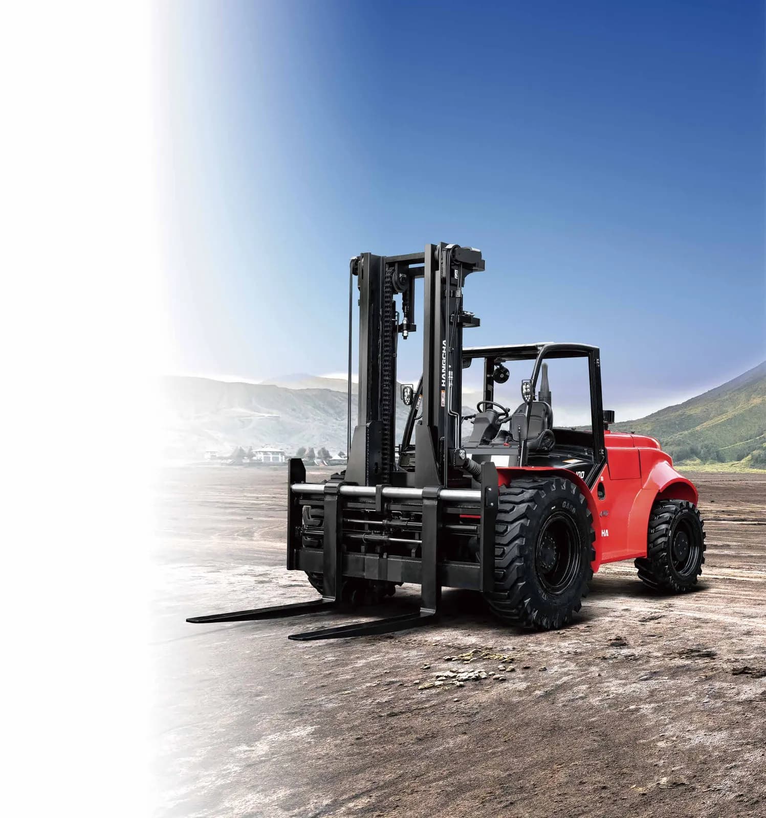 Chariot élévateur tout-terrain diesel RT, 5 à 10 t